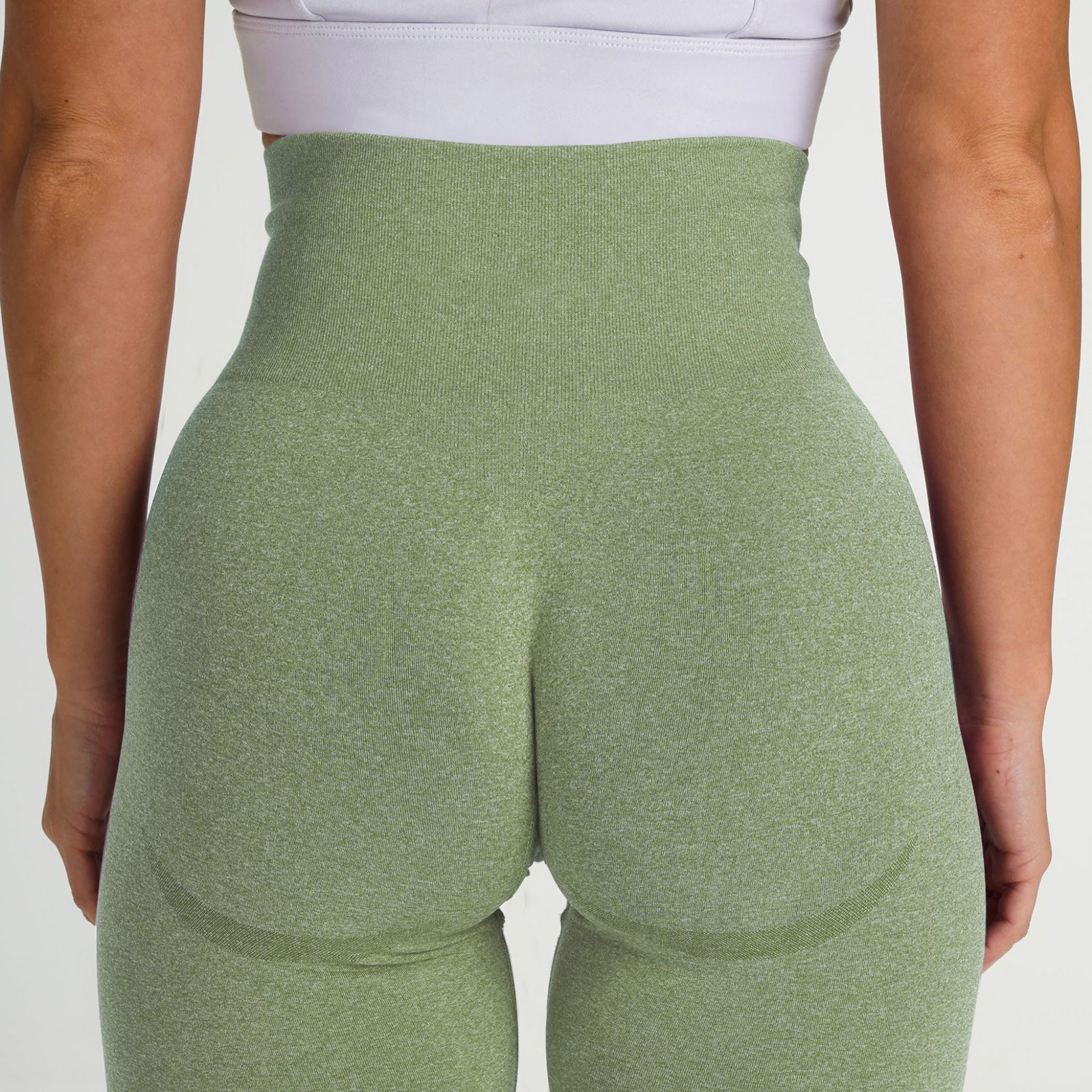 kpoplk Women Yoga Pants,Tie Dye Seamless Leggings for Women High Waist Yoga  Pants, Scrunch Lifting Elastic Tights(Green,S) 