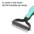 thumbnail image 3 of Pet Brush, Double-sided Comb For Cats And Dogs, 3 of 5