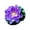 Purple - 17cm, variant on Solar Floating Lotus Pond Light 6.7in Waterproof LED Outdoor Garden Lamp Energy‑Saving Night Landscape Light for Backyard Pool Patio Decor White