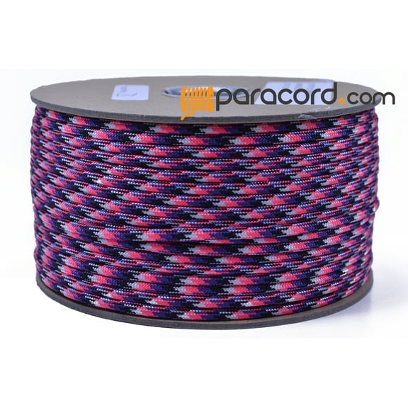 Bored Paracord Brand 550 Type III Paracord - Barney and Company - 250 Feet Spool