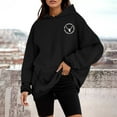 thumbnail image 4 of WEAIXIMIUNG Sweatshirts d'Automne et d'Hiver à Capuche Imprimée pour Femmes, 4 of 7