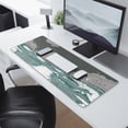 thumbnail image 2 of Green Waves and Dark Clouds&nbsp;desk Mouse Padwaterproofnon Slip&nbsp;for Office Home Work GamingmousepadsRubber Base Mousepad with Stitched Edges 31.5x11.8inches, 2 of 7