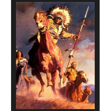The Warriors Native 45" Wide Cotton Panel Fabric