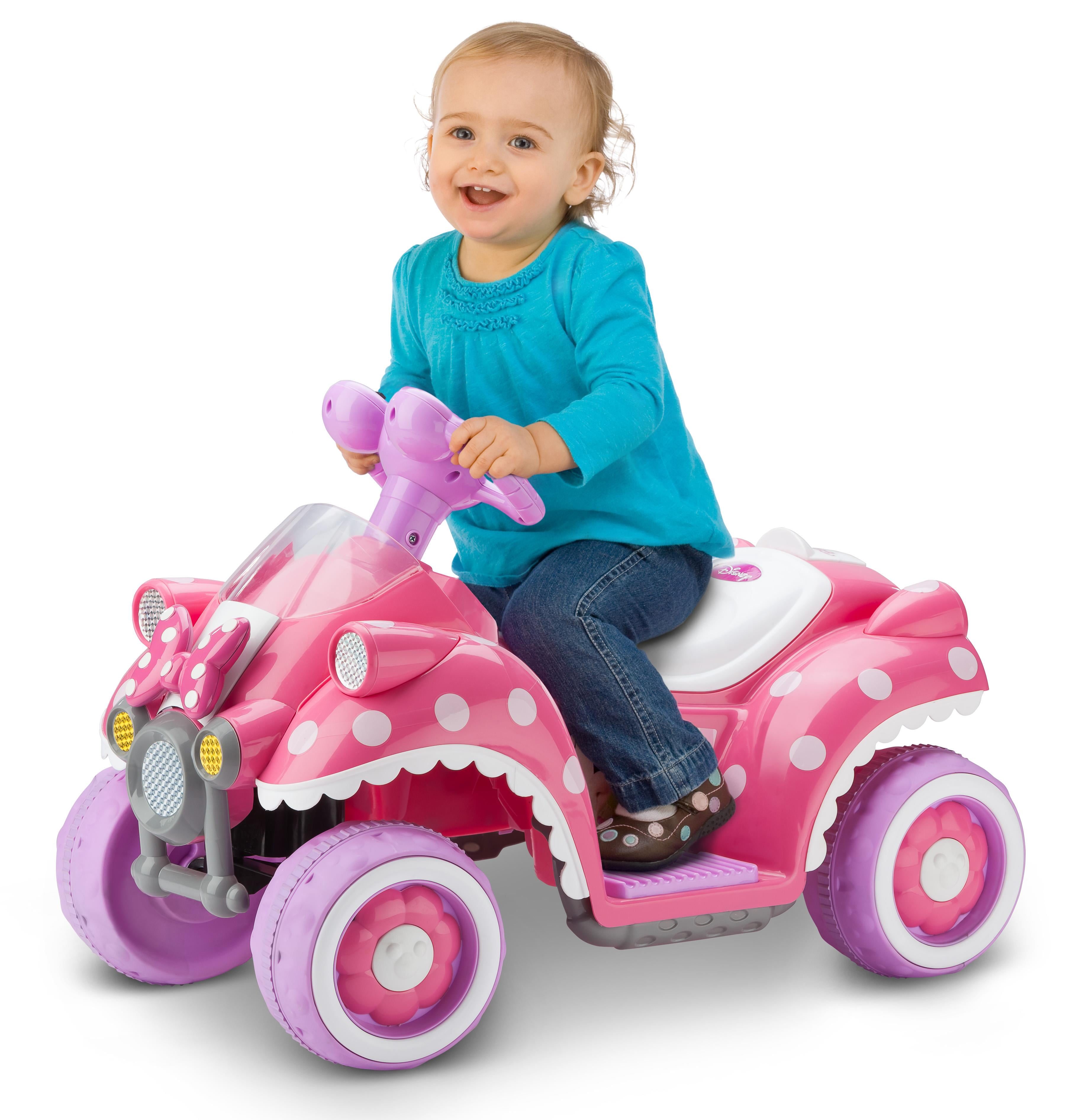 minnie mouse four wheeler walmart