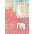 thumbnail image 2 of Ogren, Sarah 11x14 Gold Ornate Wood Framed with Double Matting Museum Art Print Titled - Polka Dot Elephant, 2 of 4
