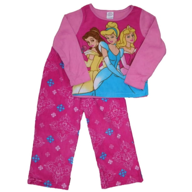 Disney Girls Disney Princess Pajamas Aurora Belle & Cinderella