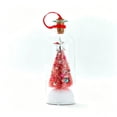 thumbnail image 2 of Recordable Luminous Christmas Tree Wishing Bottle, Light Up Mini Christmas Tree Glass Bottle Ornament, Voice Message LED Warm Light Tabletop Keepsake Jar with Ribbon, Holiday Xmas Gift Set, 2 of 8