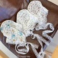 thumbnail image 3 of Ins Pastoral Style Lazy Person Lace Headscarf Lace Headband Sun Protection Headscarf Triangle Headscarf Hairhoop Triangle Scarf Hairhoop Headwear 5, 3 of 8