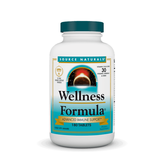 Source Naturals Wellness Formula Advanced Immune Support 180 Tablets
