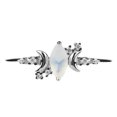 thumbnail image 1 of Fashion Ring Charm Creative Crescent Shape Jewelry Ring Knuckle Ring for Ladies and Girls, 1 of 8