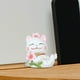 thumbnail image 3 of Estatua de gato de la suerte, estatua de gato en flor de cerezo, adornos para gatos, figuras de resina para gatos. Estilo D, 3 of 8