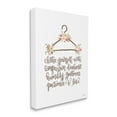 thumbnail image 3 of Stupell Industries Clothe Yourself Motivational Fashion Quote Floral Calligraphy Graphic Art Gallery Wrapped Canvas Print Wall Art, Design by Imperfect Dust, 3 of 7