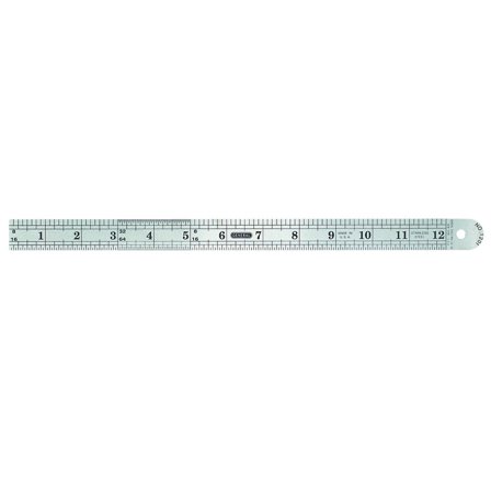 General Tools 1201ME 12-Inch Flex Precision Stainless Steel Rule