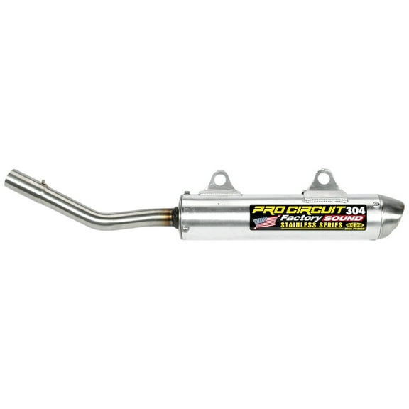 Pro Circuit 304 Factory Sound Silencer Brushed Aluminum (SK95250-SE)