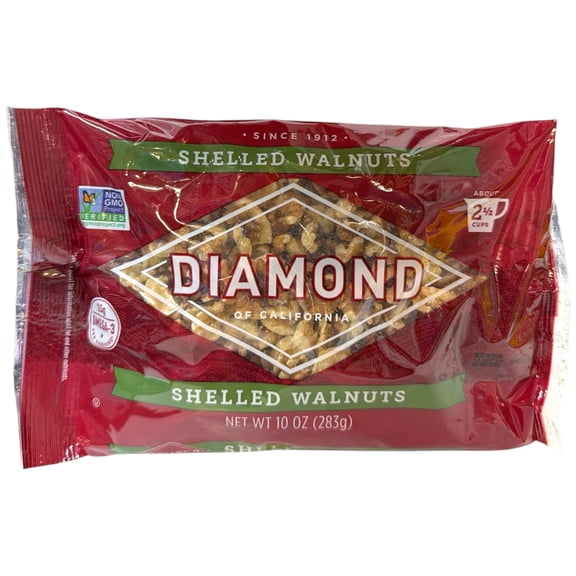 Diamond of California Shelled Walnuts, 10 oz