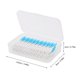 thumbnail image 1 of Cepillo interdental de silicona Cepillo de limpieza dental suave Herramienta de higiene (Azul) Likrtyny  Cuidado Belleza, 1 of 9