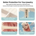 thumbnail image 3 of Alpaca Travel Portable Jewelry Organizer Box for Rings, Earrings, Necklaces, Bracelets, and More - Suitable for Girls and Women, 3 of 6