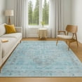 thumbnail image 7 of Addison Rugs Mayfield Premium Machine Washable Transitional Border Sky Rectangle Rug, 10' x 14', 7 of 7