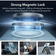 thumbnail image 3 of Pour iPhone 16 Pro Max Étui, Compatible avec MagSafe, Protection Antichoc de Qualité Militaire, Étui Magnétique pour iPhone 16 Pro Max, Étui Hybride Classique (HaloLock), Clair, Ensemble Bleu Clair, 3 of 5