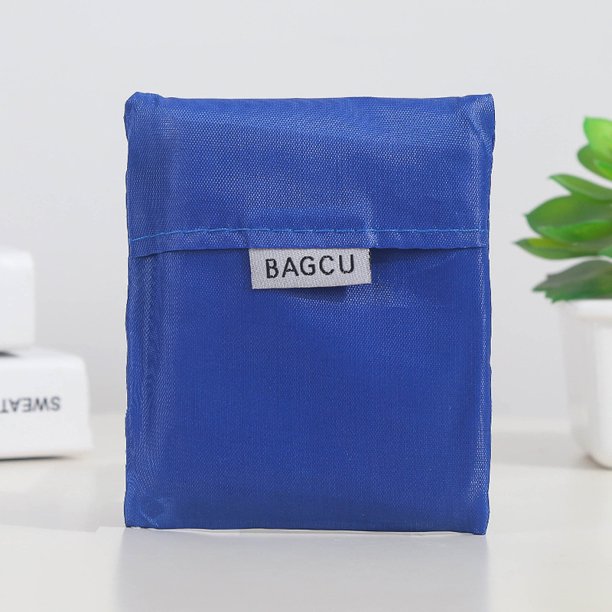 Bolsa de compras plegable, creativa, de tela Oxford, cuadrada, plegable, para el hogar, para supermercado