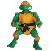 Angle View: Michaelangelo Teenage Mutant Ninja Turtles Retro Action Figure 4.5"