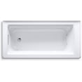 thumbnail image 6 of Kohler K-1949-La Archer 66" Three Wall Alcove Whirlpool Tub - Grey, 6 of 6