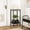Gray, variant on HOOBRO 28.9" Tall End Telephone Table with Adjustable Mesh Shelves Hallway Living Room Rustic Brown BB03DH01