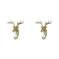 thumbnail image 3 of Maytalsory Animal Head Key Hook Sturdy And Durable Construction Adding Touch Of Whimsy golden (deer) 2Set, 3 of 6
