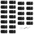 thumbnail image 2 of 24pcs 1 2 Inch X 0.78 Inch Sign Bracket Screws Bracket Screws Bracket Mounting Hardware Wall Moun, 2 of 5