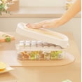 thumbnail image 2 of Ice Box Ice Cube Tray Grid High Capacity Food Grade Kitchen Gadgets, 2 of 3