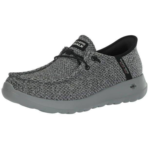 Zapatillas Skechers Gowalk Max Slip-Ins para Hombre Gris/Negro