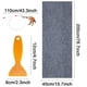 thumbnail image 2 of Rascador para Gatos, Autoadhesivo, 40 × 200 cm, Alfombrilla para rascar con Pegatina para Gatos, rascador de Gato escalado, DIY Trimmable Cat Scratcher, Protege alfombras y sofás (Gris Claro), 2 of 7