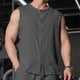thumbnail image 5 of pstuiky Camisetas sin mangas para hombre, Cárdigan informal de moda para hombre, liso, cuello redondo, sin mangas, con botones Chaleco de hombre xl, 5 of 5