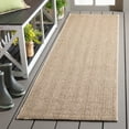 thumbnail image 2 of SAFAVIEH Sisal All-Weather Owen Solid Indoor/Outdoor Runner Rug, Natural, 2'2" x 8', 2 of 7