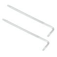 thumbnail image 1 of Unique Bargains T10 Anti Tamper Proof Torx Star Key Bit Wrench, L-Shape 3.8-inch Long Arm, CR-V Steel 2 Pack, 1 of 5