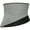 Gray, variant on QRIC Women Neoprene Sauna Sweat Waist Trainer Shapewear Slimming Body Shaper Trimmer Belt Plus Size Workout Girdle