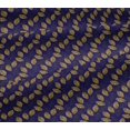 thumbnail image 5 of oneOone Viscose Jersey Fabric Leaves Block Decor Fabric Printed BTY 60 Inch Wide, 5 of 5