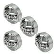 thumbnail image 3 of 4PCS Ball Bearing Kit High Speed Rotating Low Noise Self Aligning Double Row Metal Bearings1206, 3 of 14