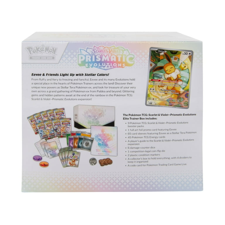 Pokemon Scarlet & Violet - Prismatic Evolutions Elite Pokemon Scarlet & Violet - Prismatic Evolutions Elite