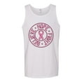 thumbnail image 2 of Believe Hope Awareness Mens Graphic Tank Top, White, Large, 2 of 3