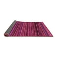 thumbnail image 2 of Ahgly Company Indoor Round Oriental Pink Modern Area Rugs, 7' Round, 2 of 4