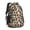Black and Orange-1, variant on Black and Orange Leopard Print Backpack for School, Cute School Bag with Adjustable Shoulder Straps and Padded Back, 16.9"x12.6"x5.9"
