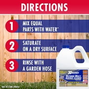 30 SECONDS Outdoor Multi-Surface Cleaner Concentrate - Cleans Stains from Mildew, Mold & Algae, 1G