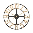 thumbnail image 1 of Vintage Metal Outdoor Wall Clock Stylish Decoration For Outdoor Space 34Cm/40Cm, 1 of 4