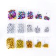 thumbnail image 4 of Colgantes de hierro de 50 piezas para decoración de árbol de Navidad, cuentas sueltas para fiesta, Festival, Cascabel, accesorios para manualidades DIY, 6/8/10/12/14mm, 4 of 4