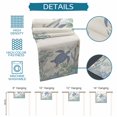 thumbnail image 6 of Burlap Table Runner 36 Inches Long, Watercolor Sea Turtle Seaweed Coral Non-Slip Kitchen Table Runners for Dining Room Everyday Use Party Table Decorations Ocean Theme on Beige, 6 of 9