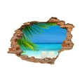 thumbnail image 3 of ABODELINE Beach Wall Decals Peel and Stick - Beach Wall Decor - Seascape with Palm Tree Smashed Wall Sticker - Beach Wall Art Mural - Nature Landscape Wall Decal for Home Bedroom Decor(19.7"x27.5" ), 3 of 3