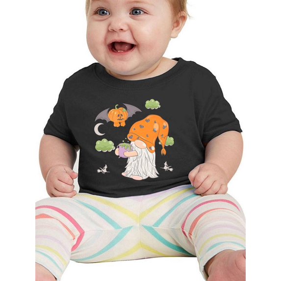 Cartoon Gnome W Cauldron. T-Shirt Infant -Image by Shutterstock, 24 Months
