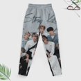 thumbnail image 4 of Stray Kids 2 Piece Outfits Hoodie Sweatsuits Set Sweatpants Long Sleeve Sweatshirt Matching Joggers Tracksuit Sets, 4 of 7