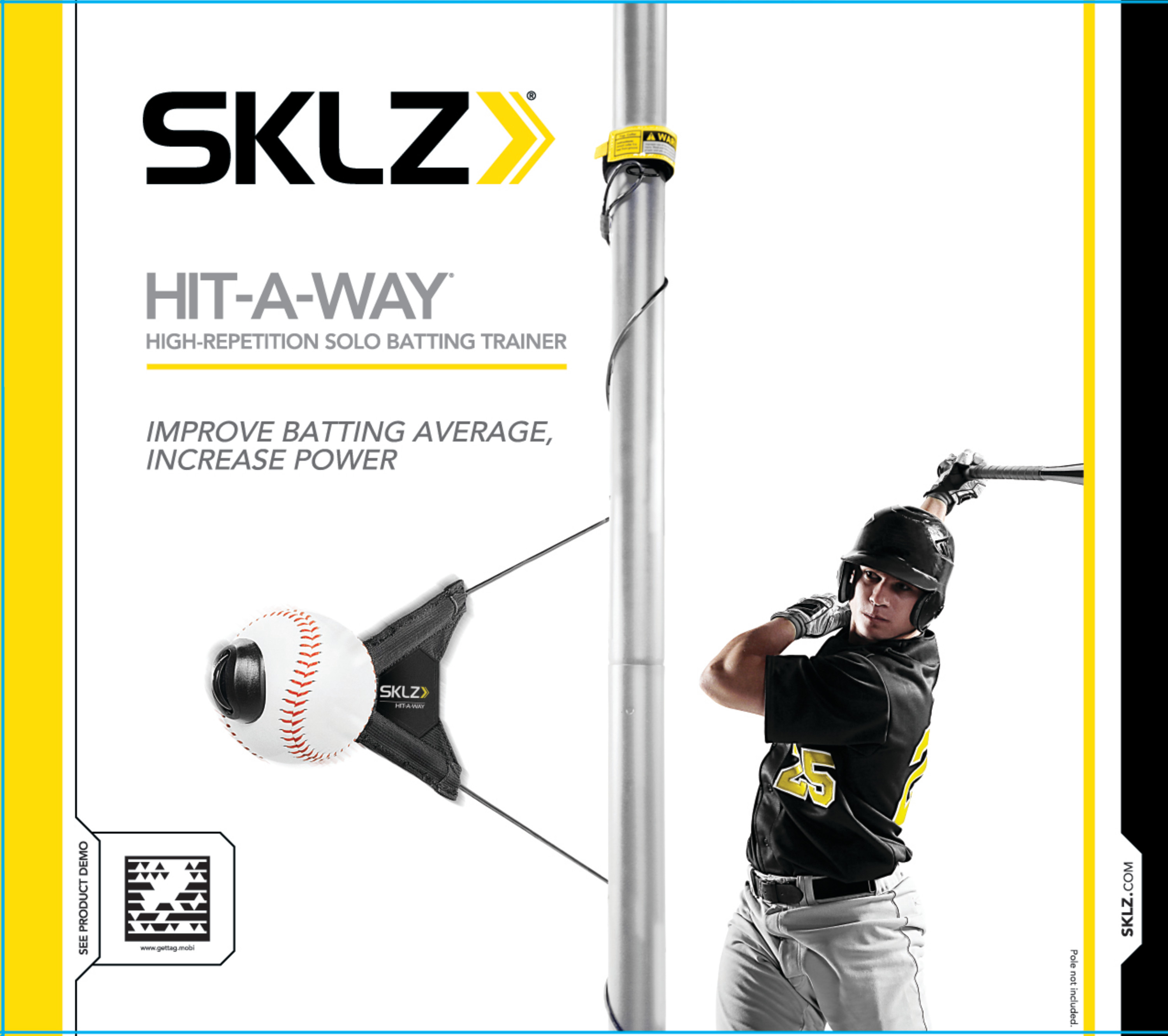 SKLZ Hit-a-Way Baseball Adjustable Swing Trainer - image 5 of 8